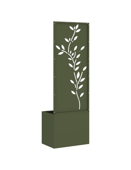 Schermo per privacy in giardino Oliver verde 50 x 140 cm