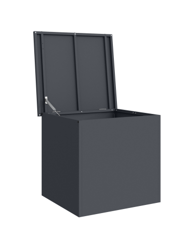 Scatola di Stoccaggio Esterno Antracite 55 x 50,5 x 50 cm