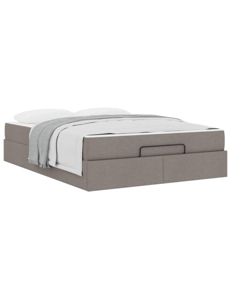 Struttura letto con materasso con materasso 2 pcs Talpa Tessuto