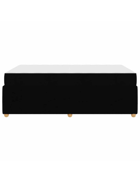 Struttura del letto Altro Nero 120 x 200 cm Tessuto