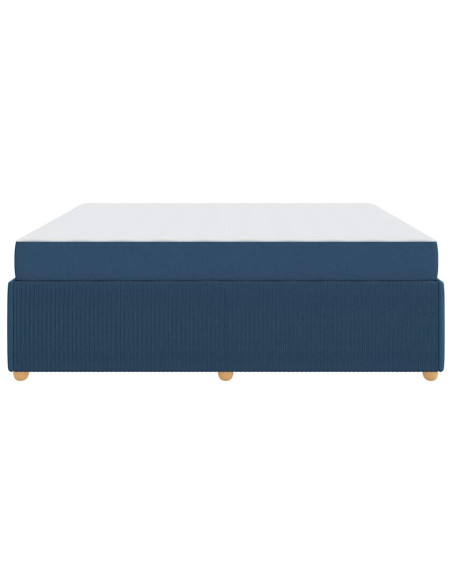 Struttura del letto Altro Blu 180 x 200 cm Tessuto
