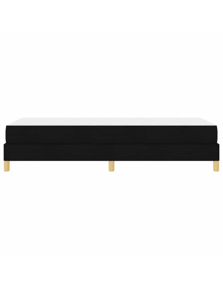 Letto a molle Nero, Marrone 90 x 200 cm
