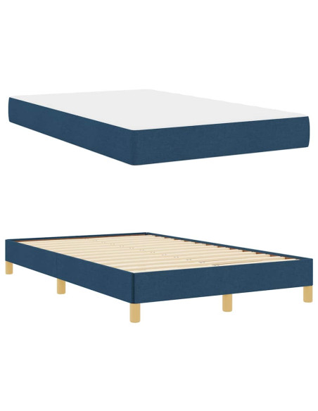 Letto a molle Tortora, Marrone 120 x 200 cm