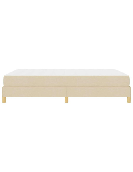 Letto a molle Crema, Marrone 140 x 190 cm