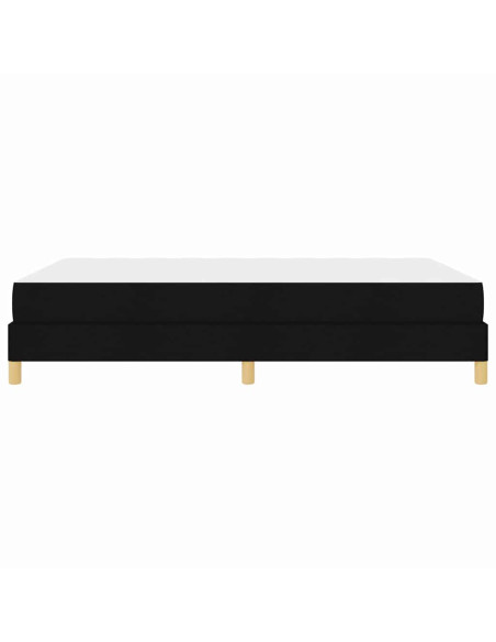 Letto a molle Nero, Marrone 140 x 200 cm