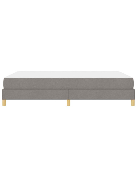 Letto a molle Tortora, Marrone 160 x 200 cm