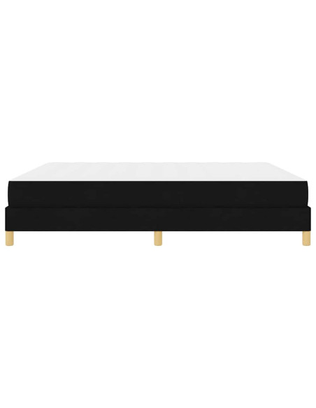 Letto a molle Nero, Marrone 180 x 200 cm