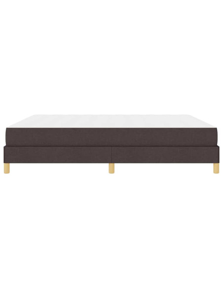 Letto a molle Marrone 180 x 200 cm