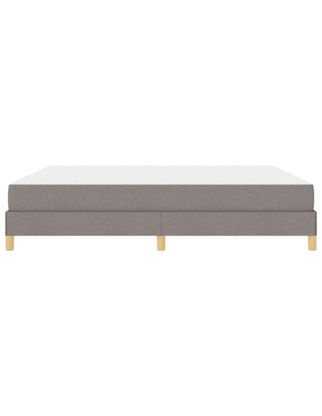 Letto a molle Tortora, Marrone 180 x 200 cm