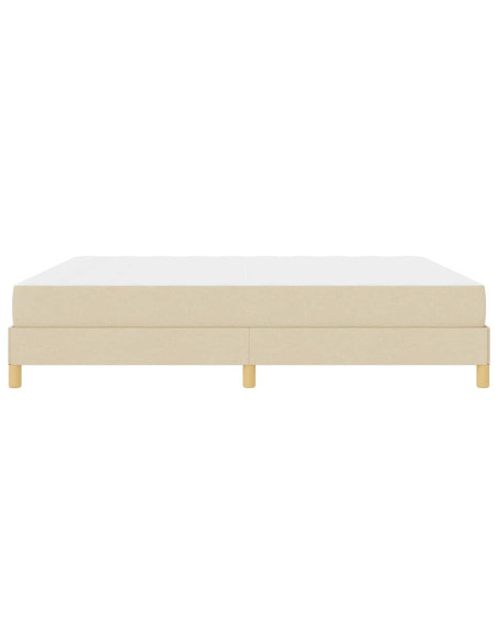 Letto a molle Crema, Marrone 180 x 200 cm