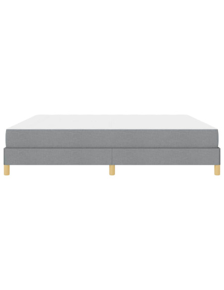 Letto a molle Tortora, Marrone 200 x 200 cm