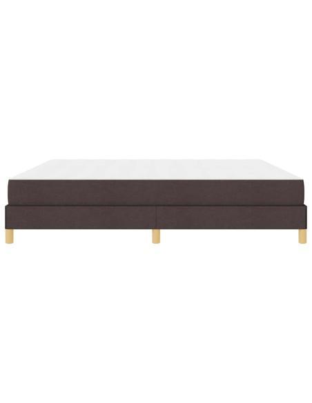Letto a molle Marrone 200 x 200 cm