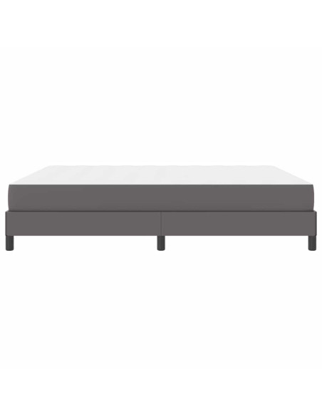 Letto Altro Grigio 180 x 200 cm Pelle sintetica