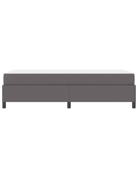 Struttura letto con materasso Grigio 100 x 200 cm