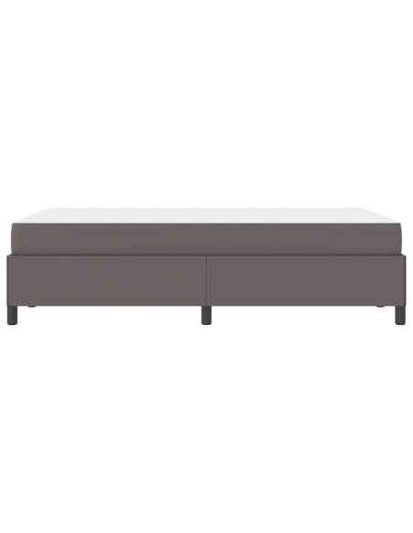 Struttura letto con materasso Grigio 120 x 200 cm