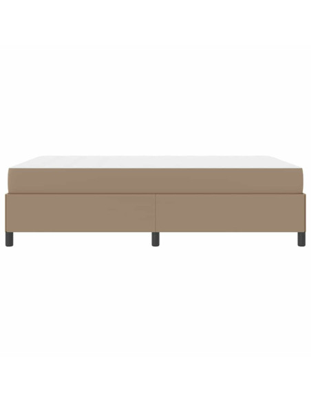 Struttura letto con materasso Cappuccino 140 x 190 cm