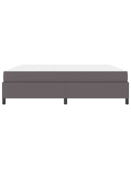 Struttura letto con materasso Grigio 200 x 200 cm