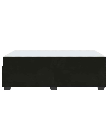 Struttura letto con materasso Altro Nero 120 x 200 cm Velluto