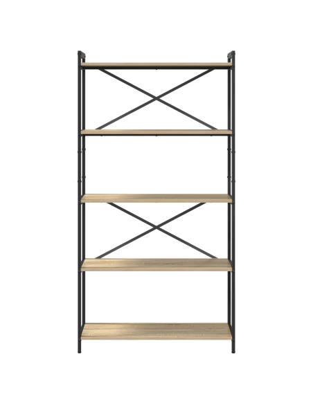 Libreria Rovere Sonoma 80 x 30 x 155 cm Legno multistrato