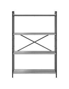 Libreria Grigio sonoma 80 x 30 x 120 cm Legno multistrato