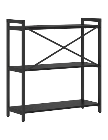 Libreria Rovere Nero 80 x 30 x 85 cm Legno multistrato