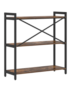 Libreria Rovere fumé 80 x 30 x 85 cm Legno multistrato