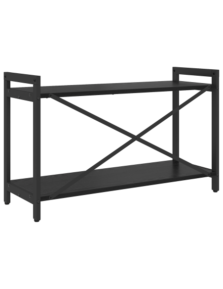 Libreria Rovere nero 80 x 30 x 48.5 cm Legno multistrato