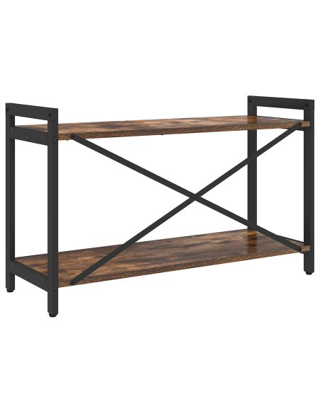 Libreria Rovere fumo 80 x 30 x 48.5 cm Legno multistrato