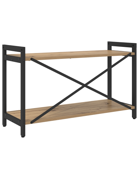 Libreria rovere artigianale 80 x 30 x 48.5 cm Legno multistrato