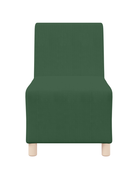 Sofa Chiar 3 pcs Verde giungla 55 x 74 x 82 cm