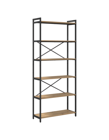 Libreria Rovere artigianale 40 x 30 x 85 cm Legno multistrato