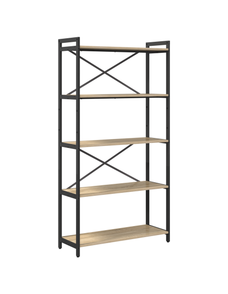 Libreria rovere sonoma 80 x 30 x 153 cm Legno multistrato