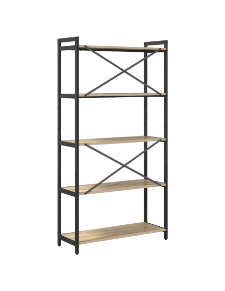 Libreria rovere sonoma 80 x 30 x 153 cm Legno multistrato