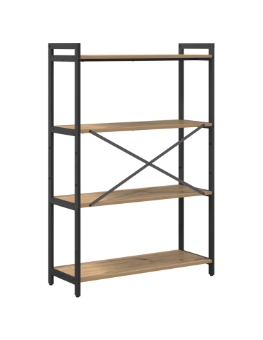 Libreria Rovere artigianale 80 x 30 x 120 cm Legno multistrato