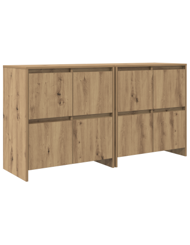 Sideboards 2 pcs rovere artigianale 70 x 41 x 75 cm