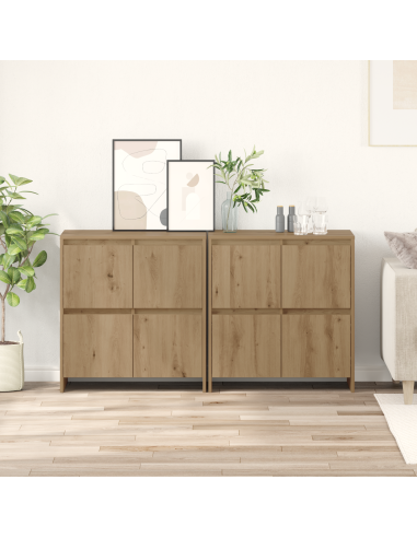 Sideboards 2 pcs rovere artigianale 70 x 41 x 75 cm