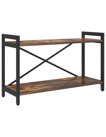 Libreria Rovere fumo 80 x 30 x 48.5 cm Legno multistrato