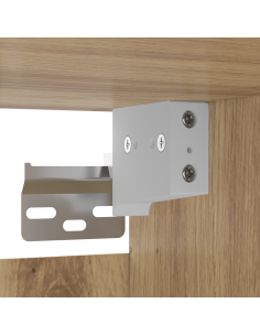 Armadi da Muro 2 pcs rovere artigianale 69,5 x 34 x 90 cm 2