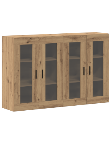 Armadi da Muro 2 pcs rovere artigianale 69,5 x 34 x 90 cm