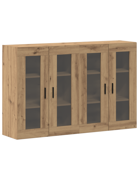 Armadi a muro 2 pz in legno ingegnerizzato 69.5 x 34 x 90 cm