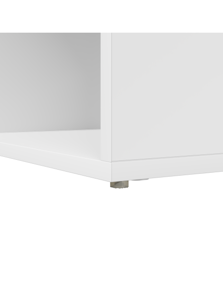 Scrivania ad angolo Bianco Standard Legno ingegnerizzato e MDF