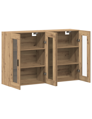 Armadi da Muro 2 pcs rovere artigianale 69,5 x 34 x 90 cm