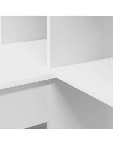 Scrivania ad angolo Bianco 101,5 x 149,5 x 149,5 cm