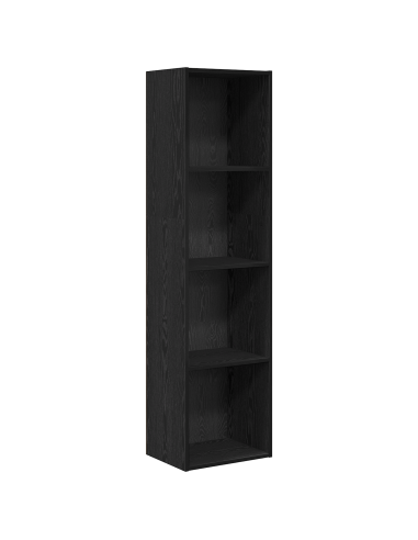 Libreria Rovere Nero 40 x 30 x 152 cm Legno multistrato