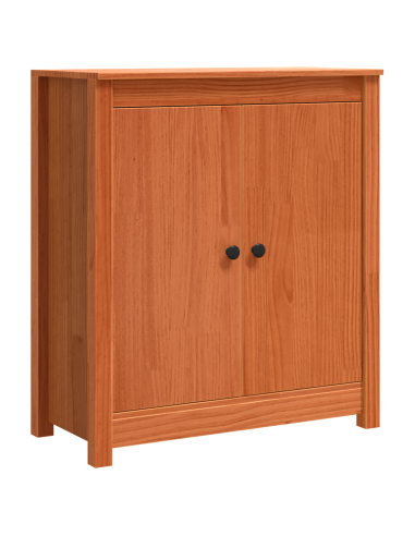 Credenza Marrone cerato 70 x 35 x 80 cm Pino massello