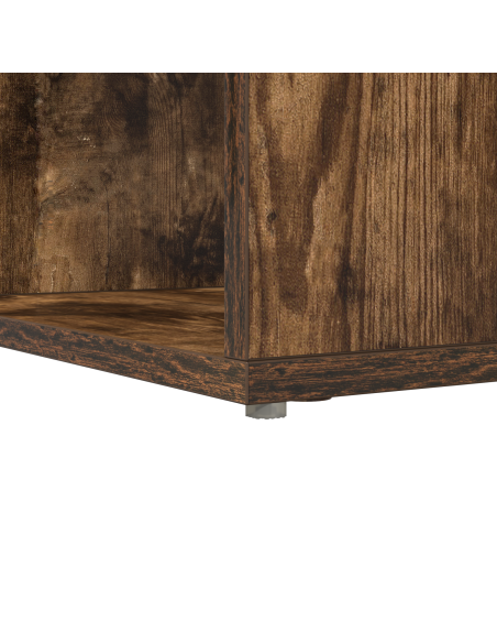 Scrivania ad angolo Rovere fumo 101,5 x 149,5 x 149,5 cm
