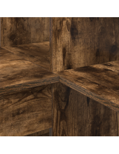 Scrivania ad angolo Rovere fumé 101,5 x 149,5 x 149,5 cm 2