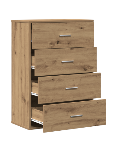 Credenza Rovere artigianale 60 x 31 x 84 cm Legno multistrato