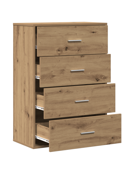 Credenza Rovere artigianale 60 x 31 x 84 cm Legno multistrato