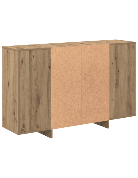Credenza rovere artigianale 120 x 30 x 75 cm Legno multistrato